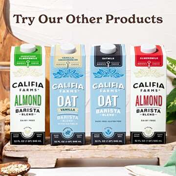 Vanilla Oat Milk Barista Blend by Califia Farms 6 Pack