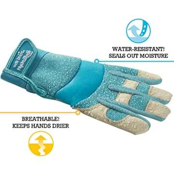 Wells Lamont 3204M Gloves - Water Resistant Gardening Gear