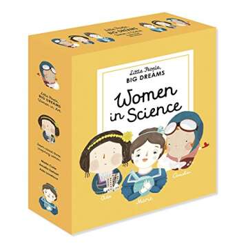 Little People, BIG DREAMS: Women in Science: 3 books from the Ada Lovelace - Marie Curie - Amelia Earhart