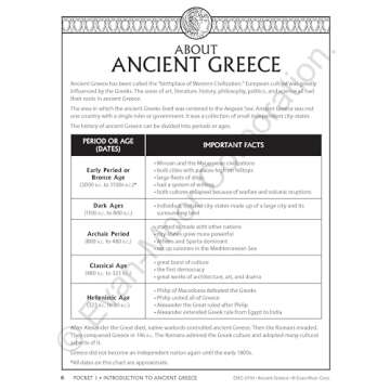 History Pockets: Ancient Greece