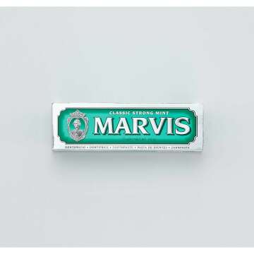 Marvis Classic Strong Mint Toothpaste for Fresh Breath