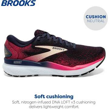 Brooks Women’s Ghost 16 Neutral Running Shoe for Comfort