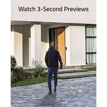 eufy Security Video Doorbell (Wired) S330 with Chime, Dual Cam, Delivery Guard, Security Camera, 2K with HDR, No Monthly Fee, 16-24V, 30VA, homebase NOT Supported, Motion Only Alert