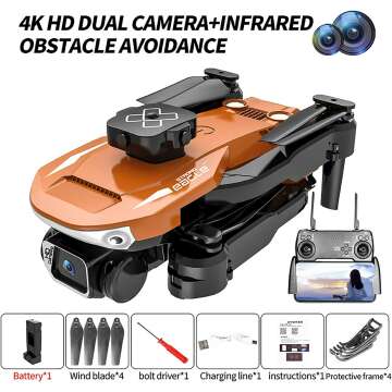 HD Dual Camera Foldable Drone