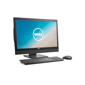 Dell OptiPlex 5250 21.5" FHD All-in-One Desktop Computer PC, Quad-Core i5-6500T, 16GB RAM, 256GB SSD, Keyboard & Mouse, WiFi, HDMI, Windows 10 Pro (Renewed)