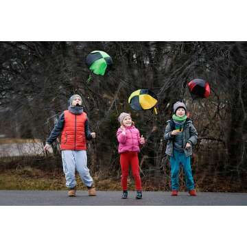 Nutty Toys Parachute Toys for Kids - Tangle Free Fun