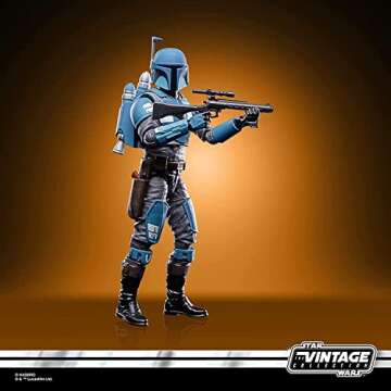 STAR WARS The Vintage Collection Death Watch Mandalorian Toy, 3.75-Inch-Scale The Mandalorian Action Figure, Toys for Kids Ages 4 and Up