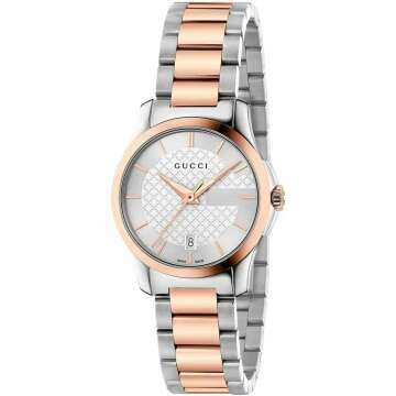 Gucci Swiss Quartz Stainless Steel Dress Women's Watch - Model YA126564