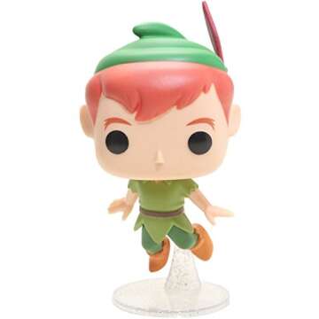 POP Funko - Disney Vinyl Figure 279 Peter Pan - Limited Edition, 9 cm, 14063