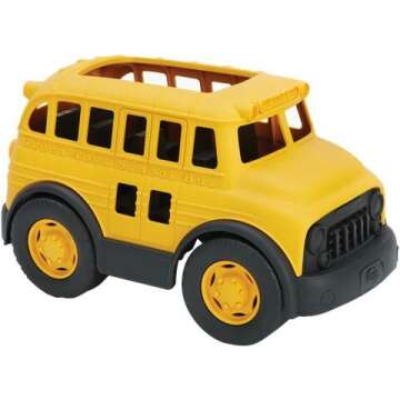 Eco-Friendly Green Toys School Bus in Yellow