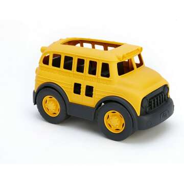 Eco-Friendly Green Toys School Bus in Yellow