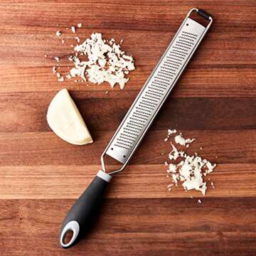 Mercer Culinary MercerGrates Fine Zester, Narrow