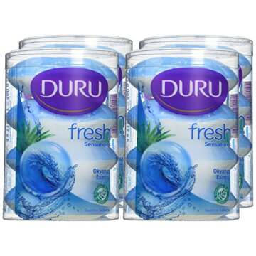 Duru Fresh Sensations Body Wash Ocean Breeze 4 Count