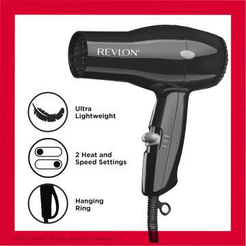 Revlon Hair Dryer 1875W Compact Lightweight Tool