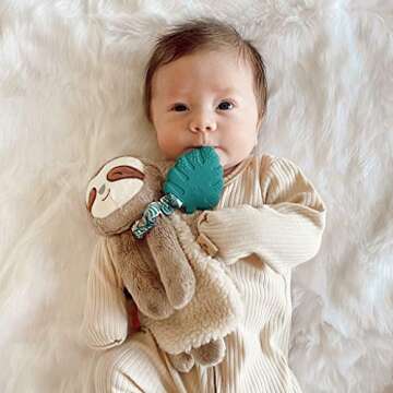 Itzy Ritzy Lovey with Teether for Cozy Baby Care