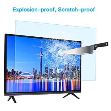 43-65 Inch TV Screen Protector - Anti Glare & Dustproof