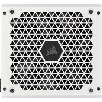 Corsair RM750 (2021), RM Series, 750 Watt 80 Plus Gold Fully Modular ATX Power Supply (Three EPS12V Ports, Quiet Operation, Zero RPM Fan Mode, Capacitors Rated at 105 °C), White (Renewed)