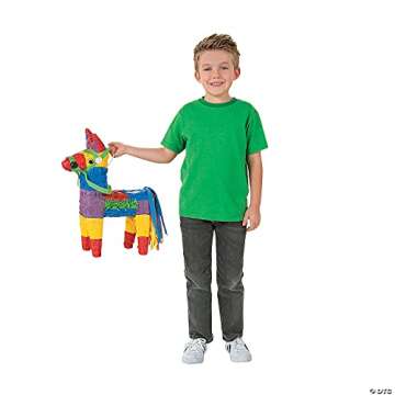 Colorful Donkey Pinata for Cinco de Mayo - Fiesta Party Decor