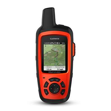 Garmin 010-01735-10 inReach Explorer+, Handheld Satellite Communicator with Topo Maps and GPS Navigation