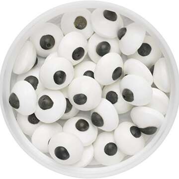 Festival Candy Eyes Treat Toppers for Festive Creations - 2.9 Ounce