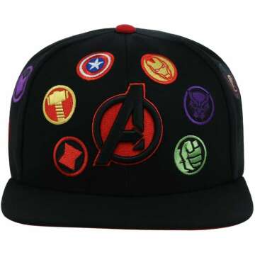 Marvel Avengers Adjustable Snapback Cap