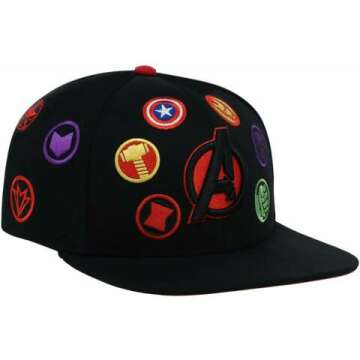 Marvel Avengers Adjustable Snapback Cap