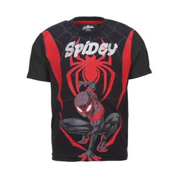 Spider-Man Miles Morales Boys Athletic Set 5T