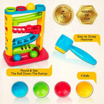 Pound A Ball Toy - Durable STEM Educational Fun Gift