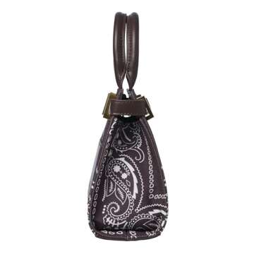 NDG Jeanne Mini Bandana Women's Handbag 25cm - Stylish Brown Accessory