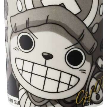 Anime One Piece 121115 Chopper Monochrome Mug, 3.1 inches (8 cm)