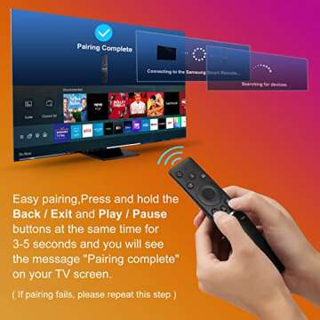 Universal Samsung Voice Remote - Compatible with 4K & 8K TVs