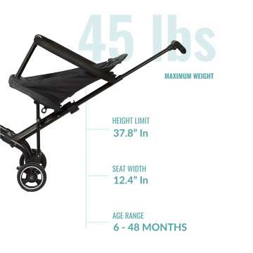 Lightweight Coast Rider Stroller - Easy One Hand Fold