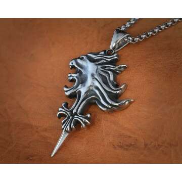 Griever Necklace Pendant for RPG Fans