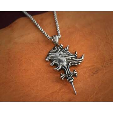 Griever Necklace Pendant for RPG Fans