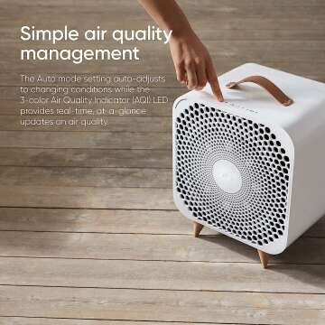 BLUEAIR Pure Fan Auto: 3-Speed Air Cleaner Fan