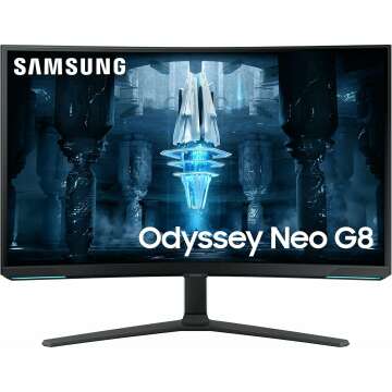 SAMSUNG 32" Odyssey Neo G8 Gaming Monitor - 4K UHD, 240Hz & 1ms