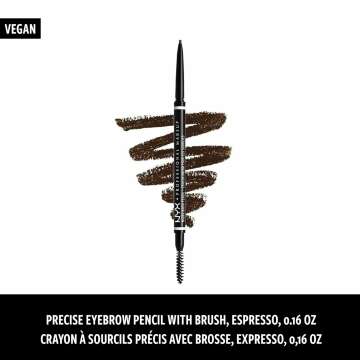 NYX PROFESSIONAL MAKEUP Micro Brow Pencil, Eyebrow Pencil