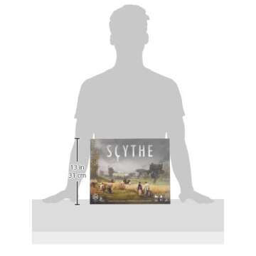 Stonemaier Games: Scythe (Base Game) | an Engine-Building, Area Control Strategy Board Game Set in Dieselpunk 1920s Europe for Adults and Family | 1-5 Players, 115 Mins, Ages 14+