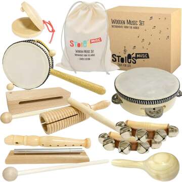 Kids Wooden Music Set