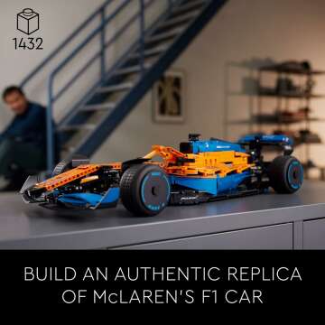 LEGO 42141 McLaren F1 2022 Building Kit for Adults