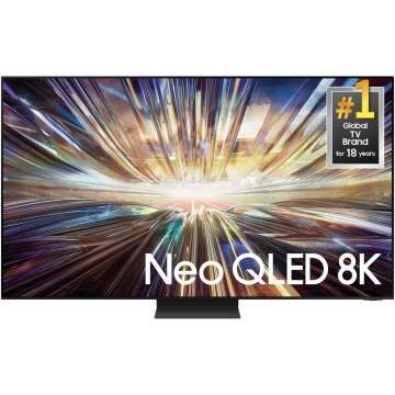 SAMSUNG 85-Inch 8K QLED Smart TV with Dolby Atmos & AI Features