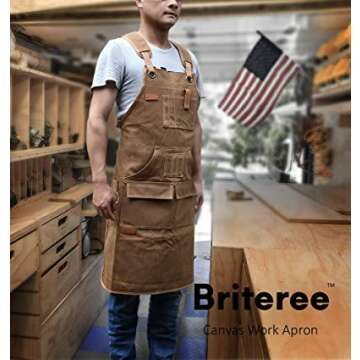 Durable Woodworking Aprons