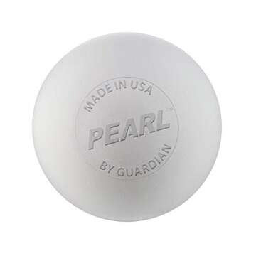 Guardian Innovations Pearl X Greaseless Lacrosse Balls, 100 Pack, White - Official Ball of US Lacrosse & Team USA - Meets NOCSAE Standards and SEI/NCAA/NFHS Certified