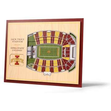 NCAA 5-Layer StadiumView Wall Art - Team Spirit Decor