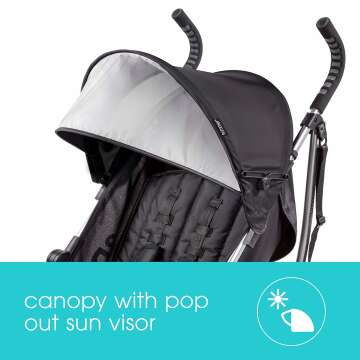 Summer Infant 3Dlite Stroller - Lightweight Travel Essential