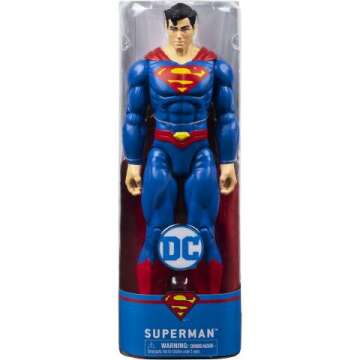 Superman 12-Inch Action Figure - Kids Collectible Toy