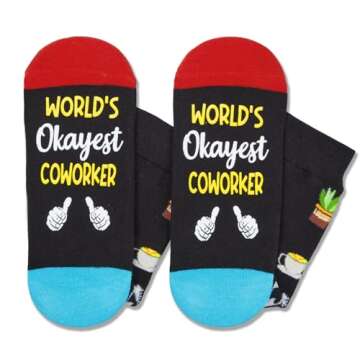 Funny Coworker Gift Ideas Socks for Office