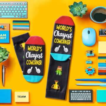 Funny Coworker Gift Ideas Socks for Office