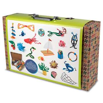 Kid Made Modern Arts And Crafts Library Set - Kid Craft Supplies, Art Projects In A Box