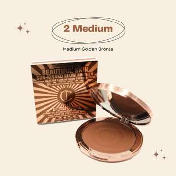 Charlotte Tilbury Beautiful Skin Sun-Kissed Glow Cream Bronzer - 2 Medium - Medium Golden Bronze